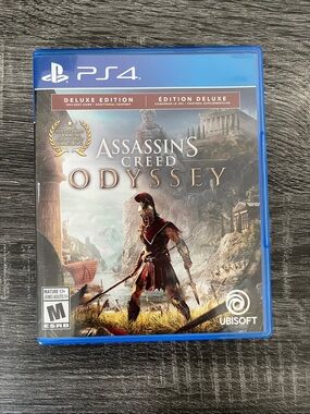 Assassin's Creed Odyssey Deluxe Edition - Blue Case PS4
